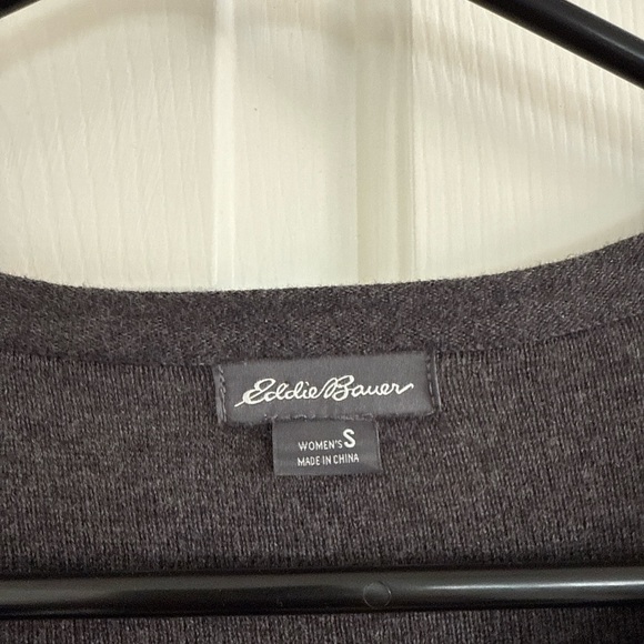 Eddie Bauer Long Sleeve Henley Sweater – Women’s Small – Gray - Picture 7 of 10